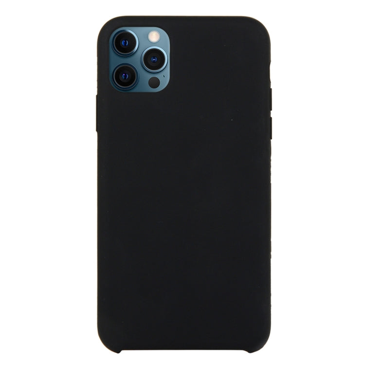 For iPhone 12 / 12 Pro Solid Silicone Phone Case