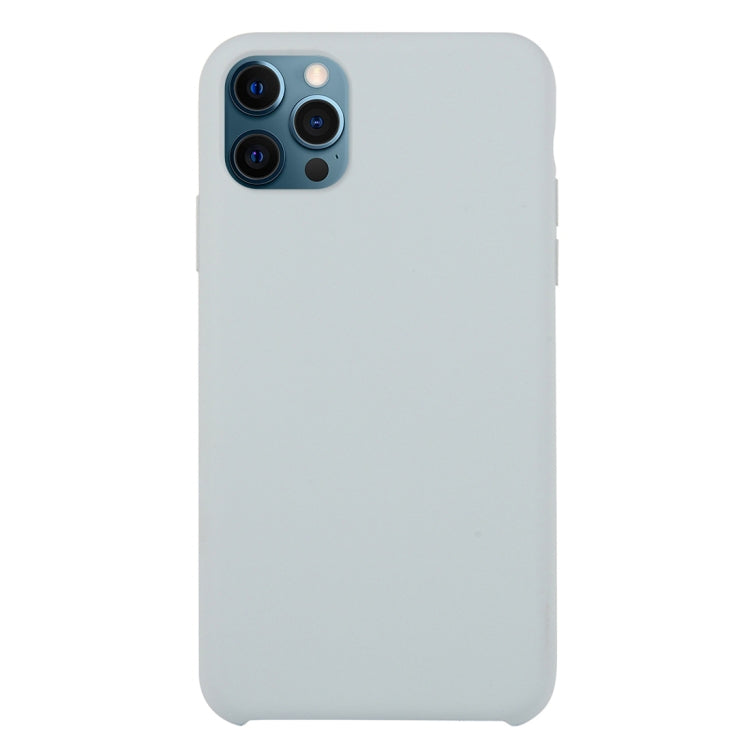 For iPhone 12 / 12 Pro Solid Silicone Phone Case
