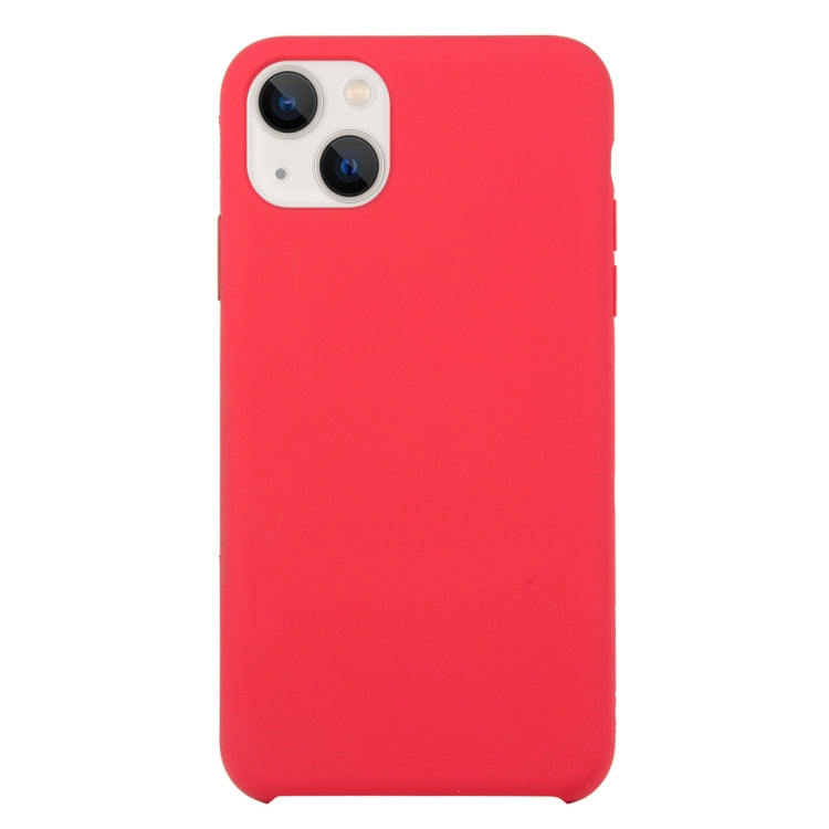 For iPhone 13 mini Solid Silicone Phone Case