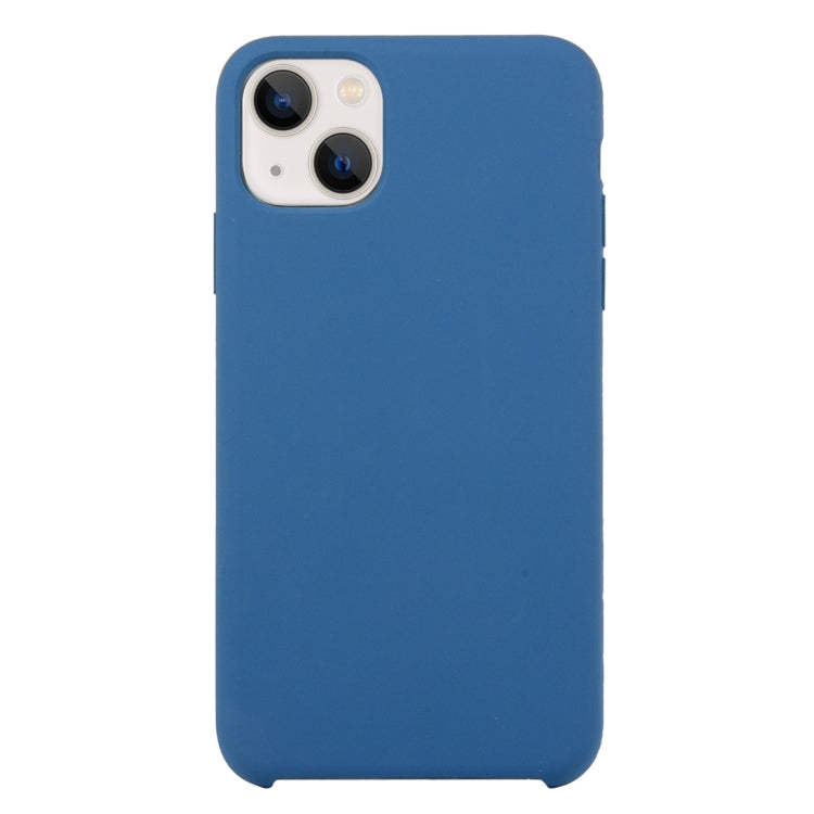 For iPhone 13 mini Solid Silicone Phone Case