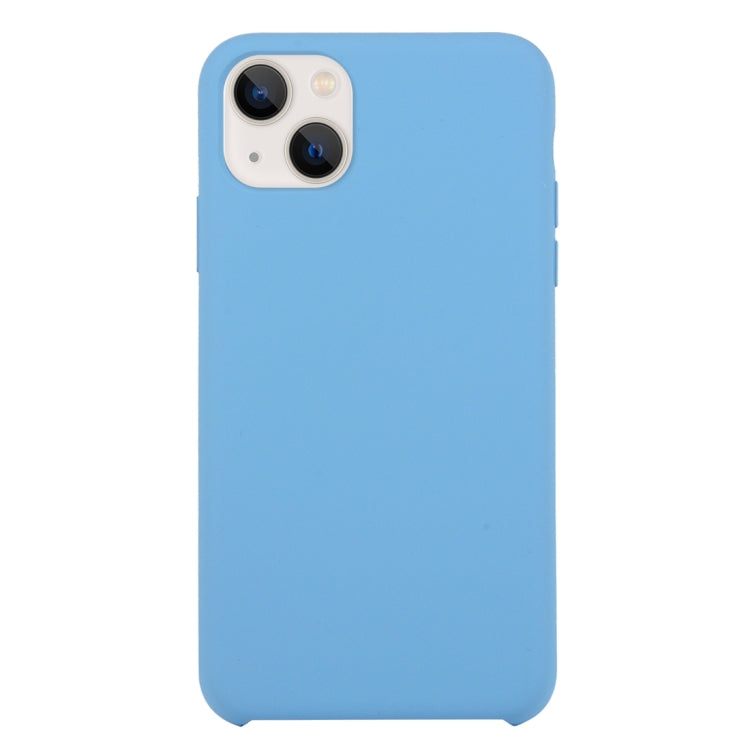 For iPhone 13 mini Solid Silicone Phone Case