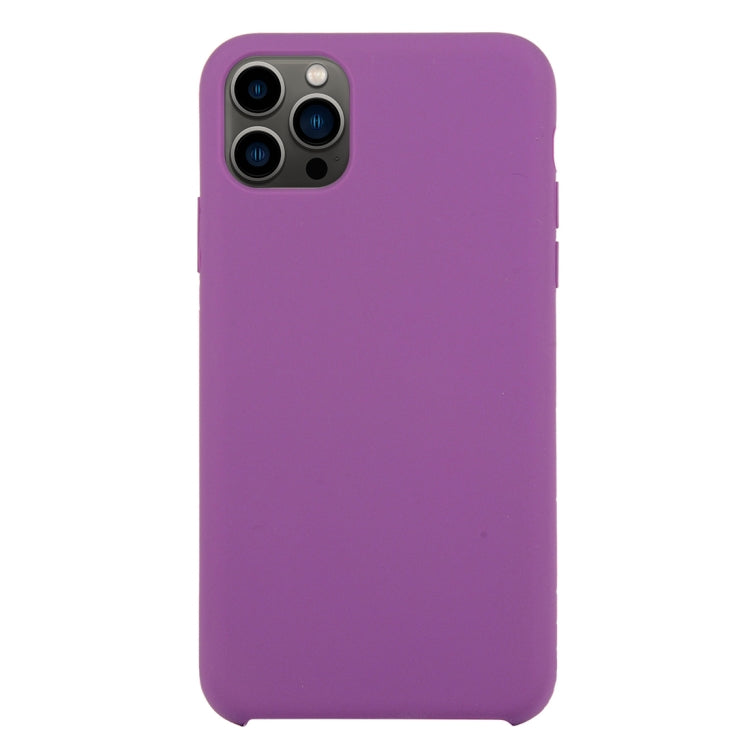 For iPhone 13 Pro Max Solid Silicone Phone Case