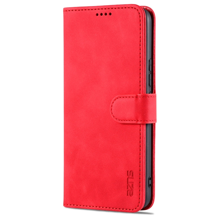 For vivo Y71t / V21e 5G AZNS Skin Feel Calf Texture Horizontal Flip Leather Phone Case