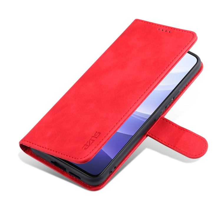 For vivo Y71t / V21e 5G AZNS Skin Feel Calf Texture Horizontal Flip Leather Phone Case