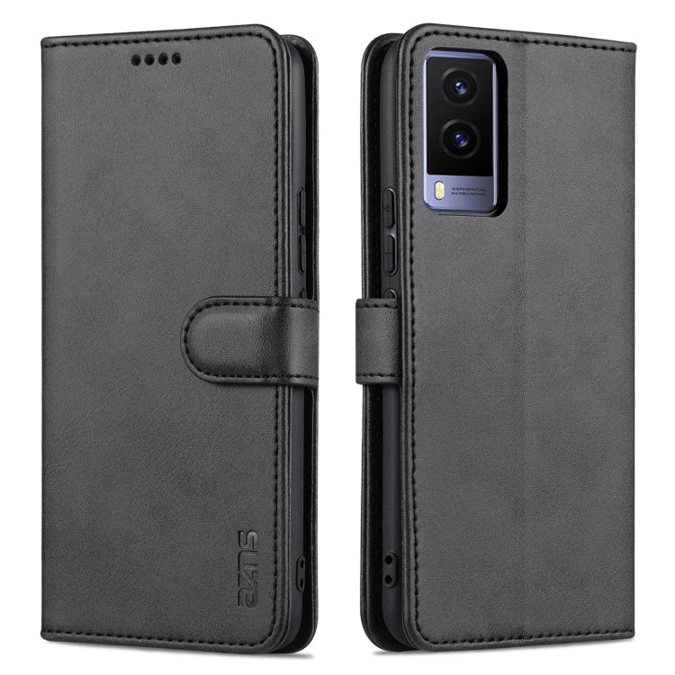 For vivo Y71t / V21e 5G AZNS Skin Feel Calf Texture Horizontal Flip Leather Phone Case