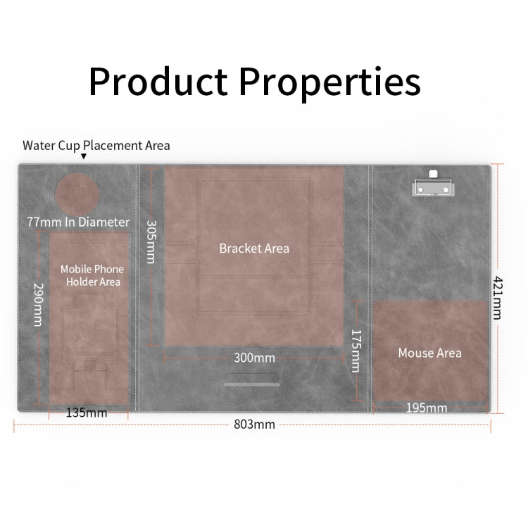 Multifunctional Foldable Phone Bracket Tablet Holder Table Mat