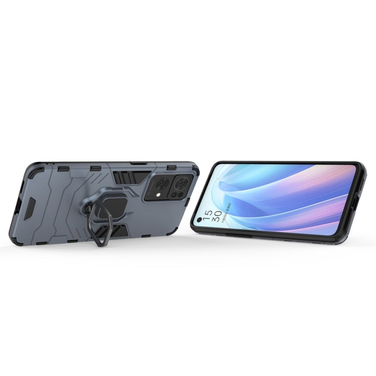 For OPPO Reno7 Pro 5G Shockproof PC + TPU Holder Phone Case