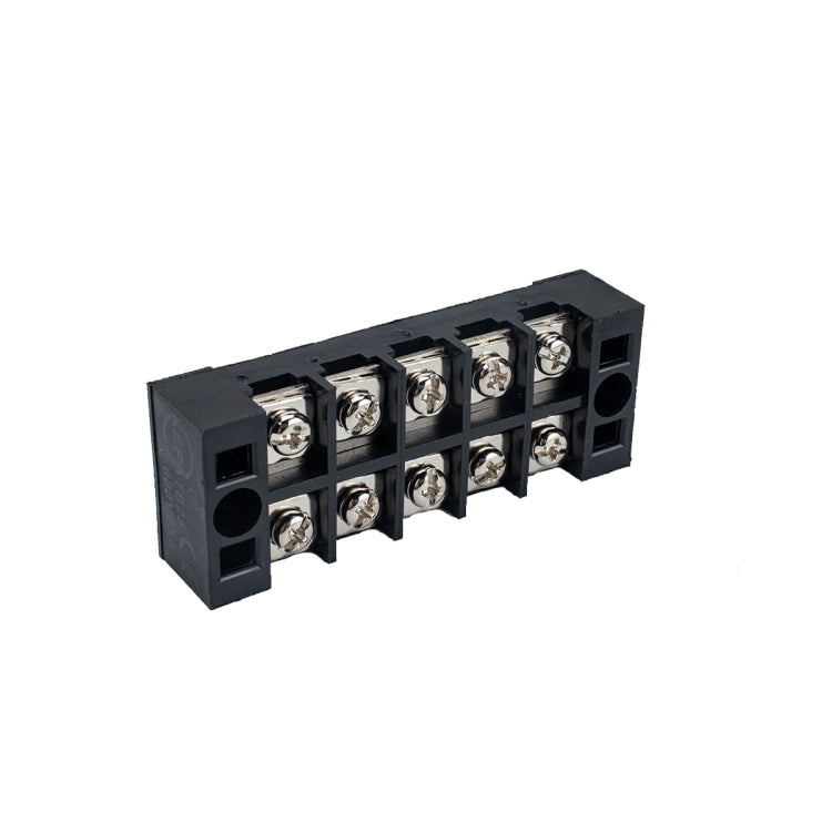 A4007 5 in 1 TB-2505 25A Double Row 5-position Fixed Power Screw Terminal