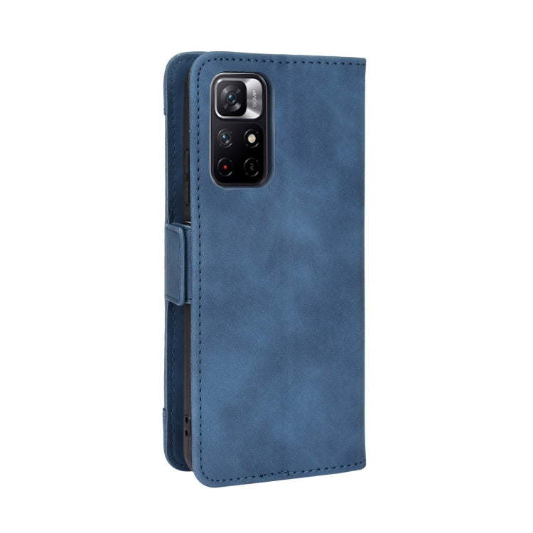 For Xiaomi Redmi Note 11 5G Domestic Version / Poco M4 Pro Skin Feel Calf Pattern Leather Phone Case