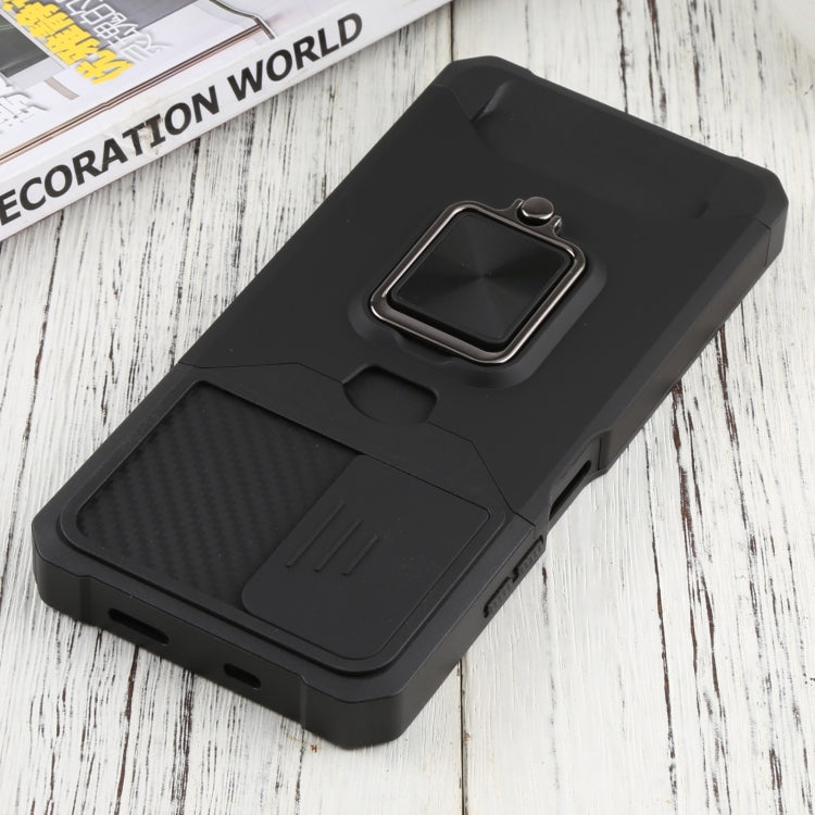 For Xiaomi Redmi Note 11 5G China / Poco M4 Pro 5G Sliding Camera Cover Design PC + TPU Shockproof Phone Case