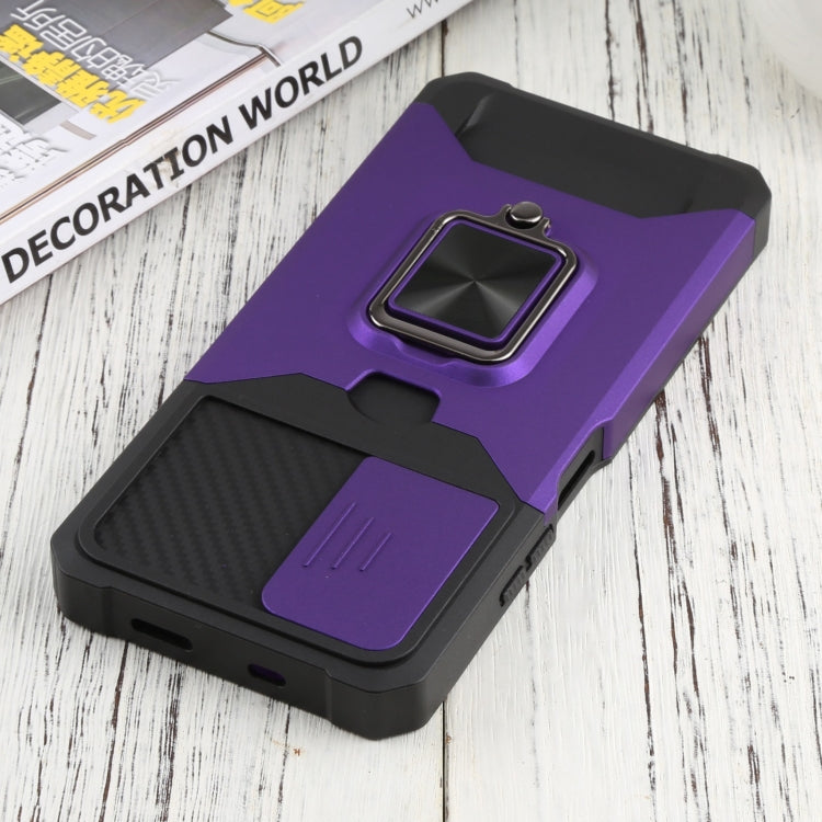 For Xiaomi Redmi Note 11 5G China / Poco M4 Pro 5G Sliding Camera Cover Design PC + TPU Shockproof Phone Case