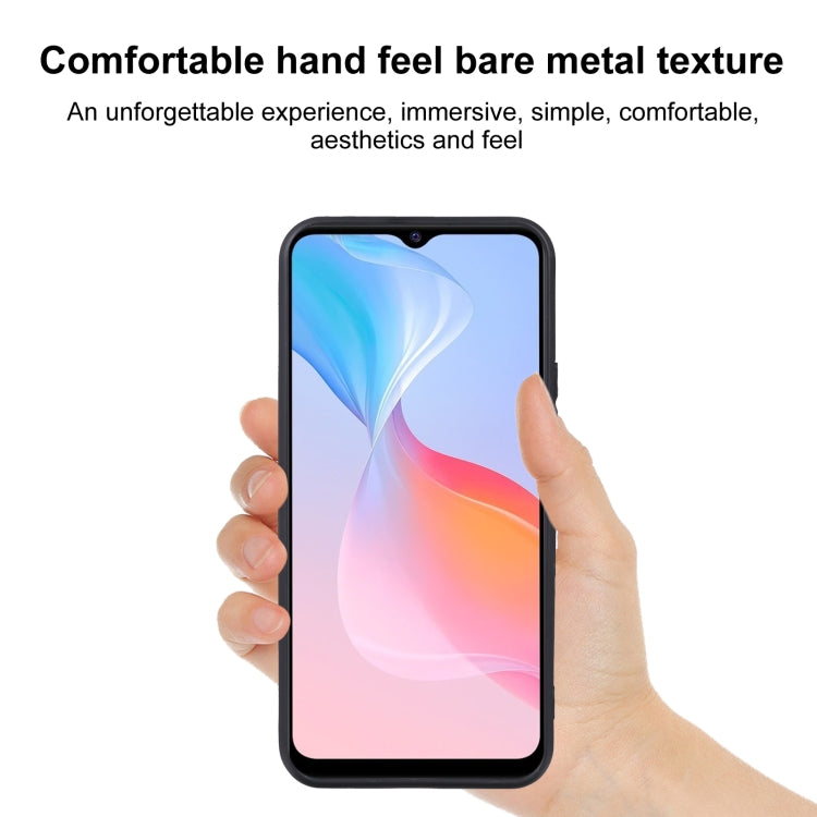 TPU Phone Case For vivo Y21s(Full Matte Black)