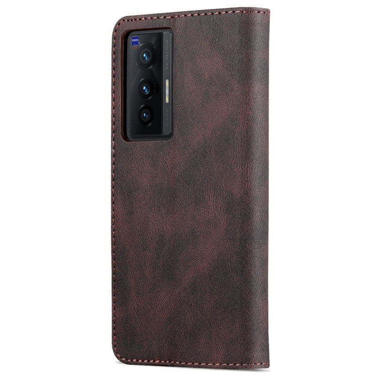 For vivo X70 AZNS Dream II Skin Feel Horizontal Flip Leather Case