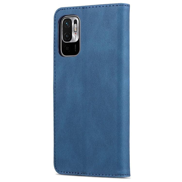 For Xiaomi Poco M3 Pro 5G / Redmi Note 10 5G AZNS Dream II Skin Feel Horizontal Flip Leather Case