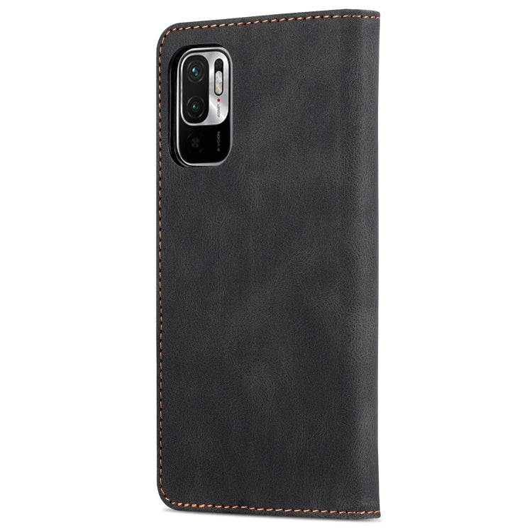 For Xiaomi Poco M3 Pro 5G / Redmi Note 10 5G AZNS Dream II Skin Feel Horizontal Flip Leather Case