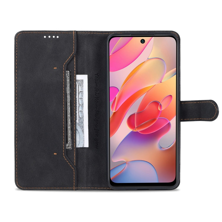 For Xiaomi Poco M3 Pro 5G / Redmi Note 10 5G AZNS Dream II Skin Feel Horizontal Flip Leather Case