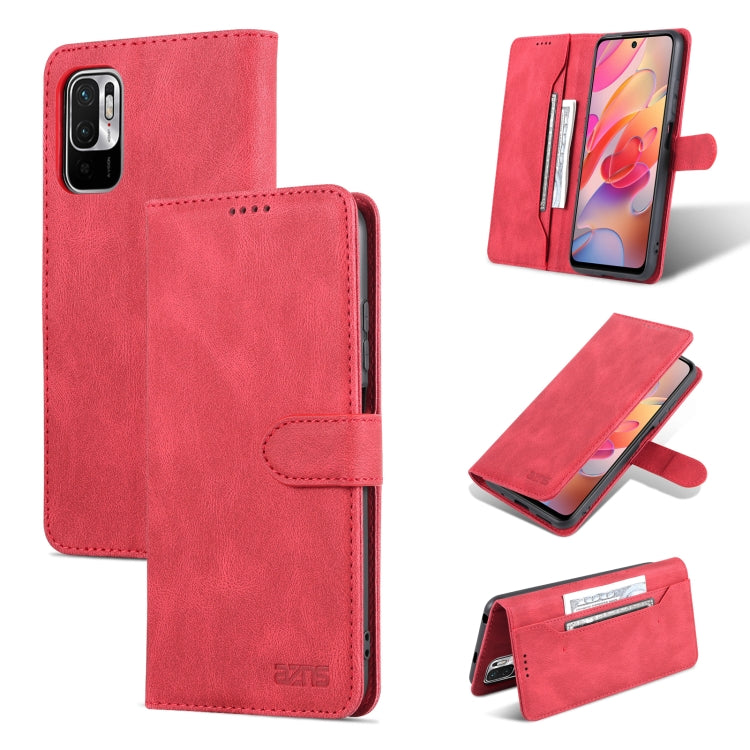 For Xiaomi Poco M3 Pro 5G / Redmi Note 10 5G AZNS Dream II Skin Feel Horizontal Flip Leather Case