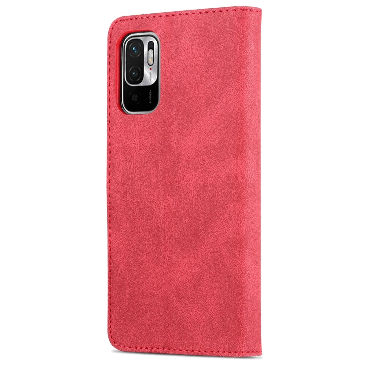 For Xiaomi Poco M3 Pro 5G / Redmi Note 10 5G AZNS Dream II Skin Feel Horizontal Flip Leather Case