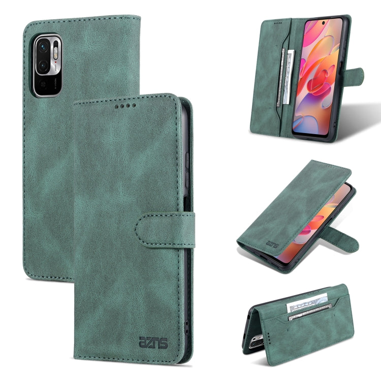 For Xiaomi Poco M3 Pro 5G / Redmi Note 10 5G AZNS Dream II Skin Feel Horizontal Flip Leather Case