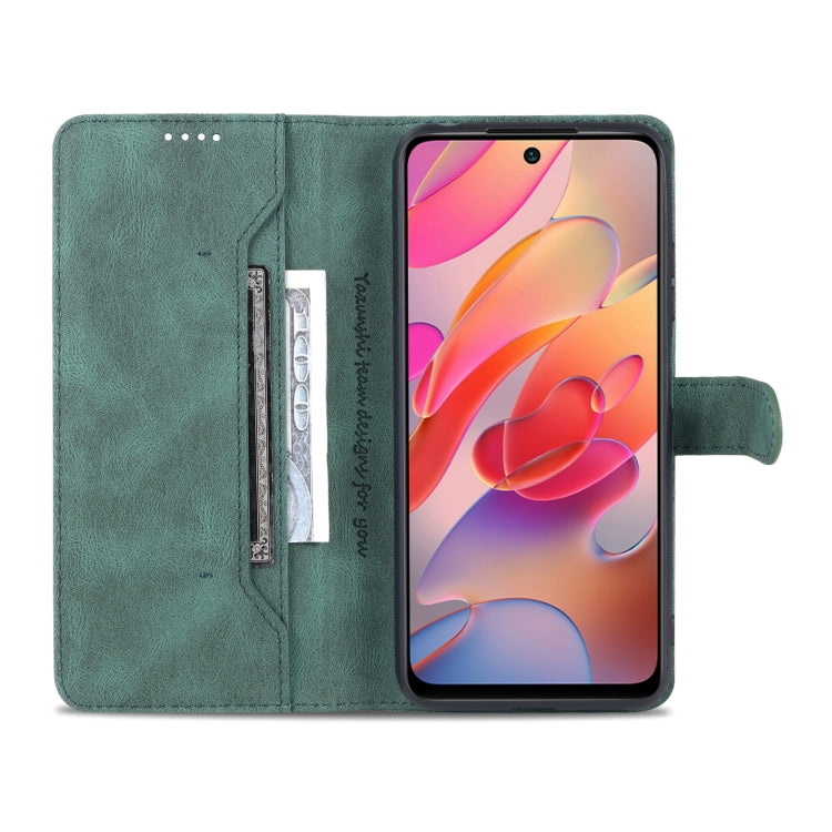 For Xiaomi Poco M3 Pro 5G / Redmi Note 10 5G AZNS Dream II Skin Feel Horizontal Flip Leather Case