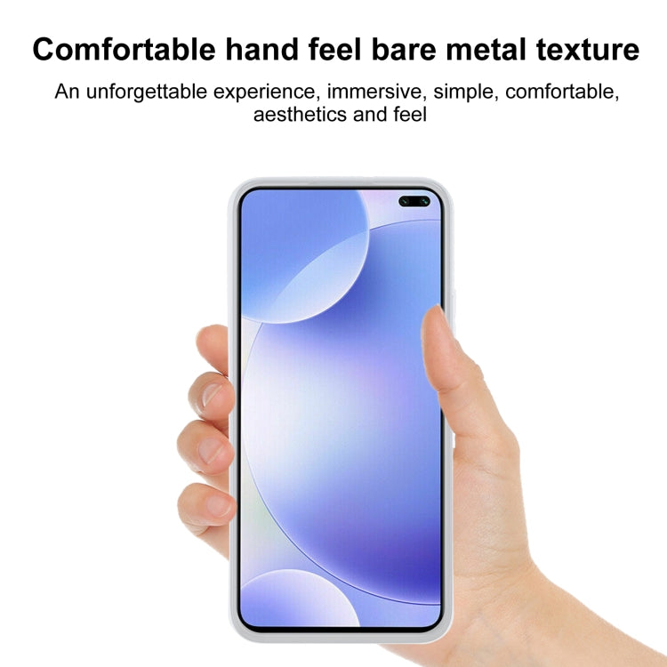 TPU Phone Case For Xiaomi Redmi K30i(Pudding Transparent White)