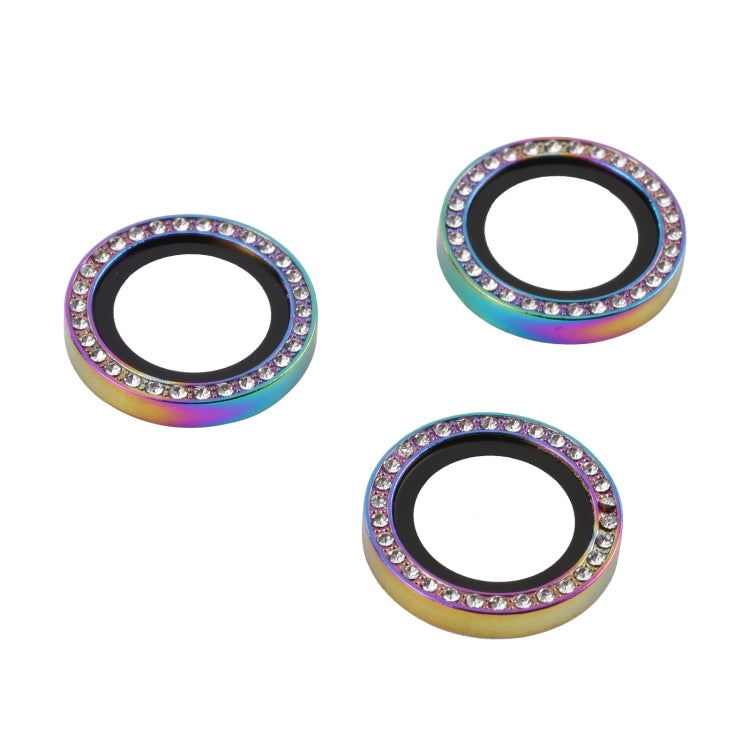 For iPhone 13 Pro Max / 13 Pro 9H Point Drill Camera Lens Protector Ring