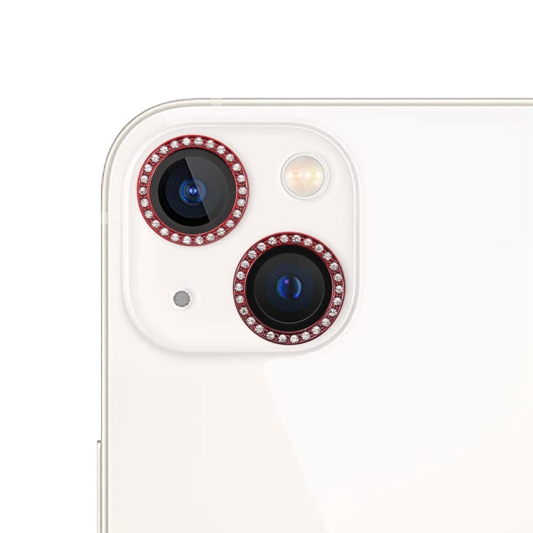 For iPhone 13 9H Point Drill Camera Lens Protector Circle