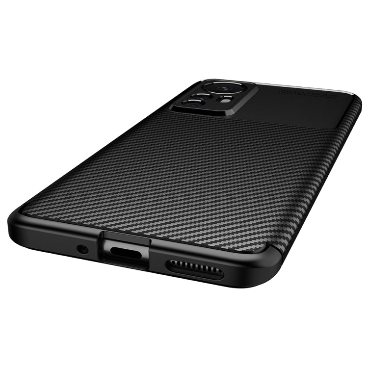 For Xiaomi 12 5G Carbon Fiber Texture Shockproof TPU Phone Case