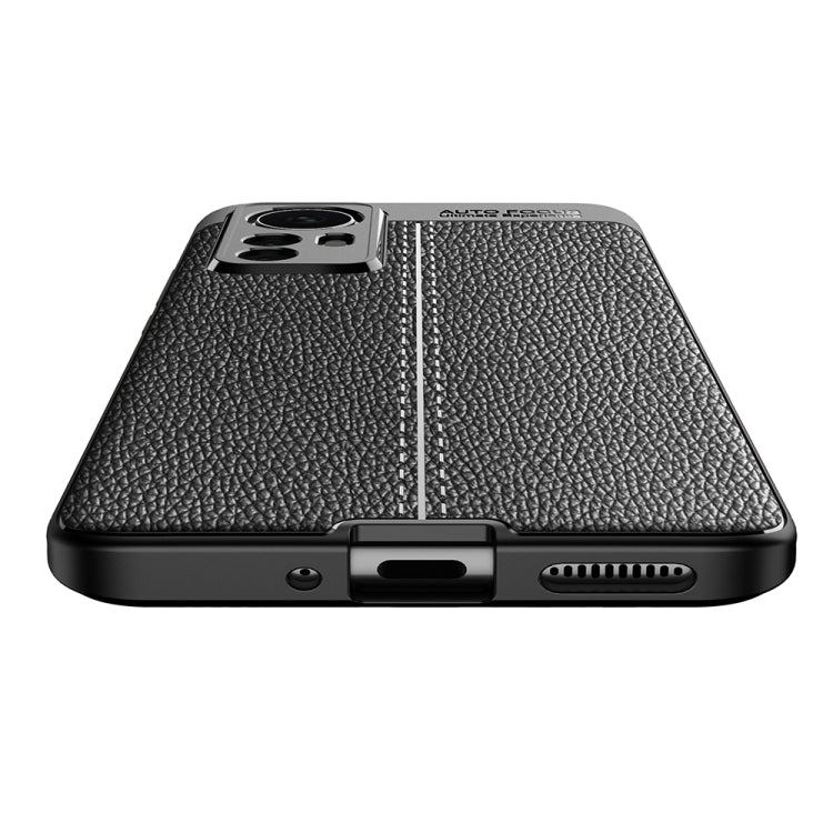 For Xiaomi 12 5G Litchi Texture TPU Shockproof Phone Case