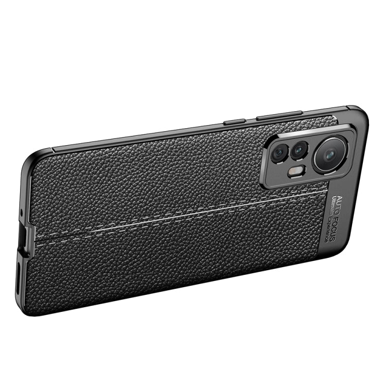 For Xiaomi 12 5G Litchi Texture TPU Shockproof Phone Case