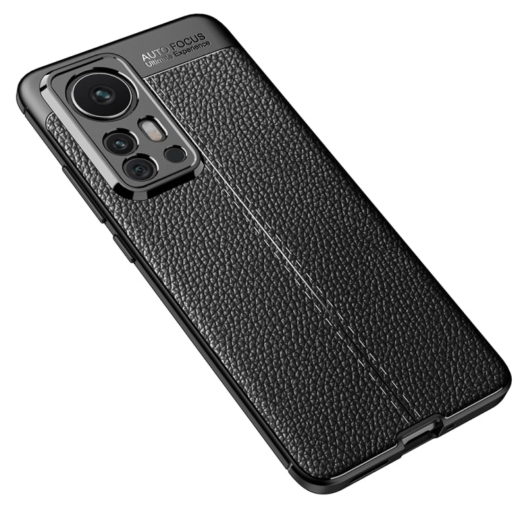 For Xiaomi 12 Pro 5G Litchi Texture TPU Shockproof Phone Case