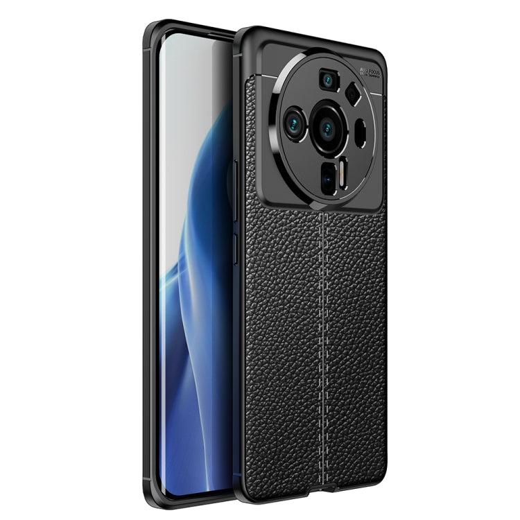 For Xiaomi Mi 12S Ultra 5G Litchi Texture TPU Shockproof Phone Case