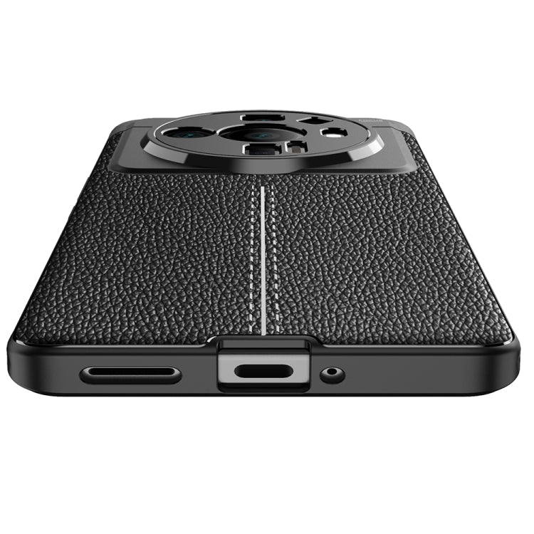For Xiaomi Mi 12S Ultra 5G Litchi Texture TPU Shockproof Phone Case