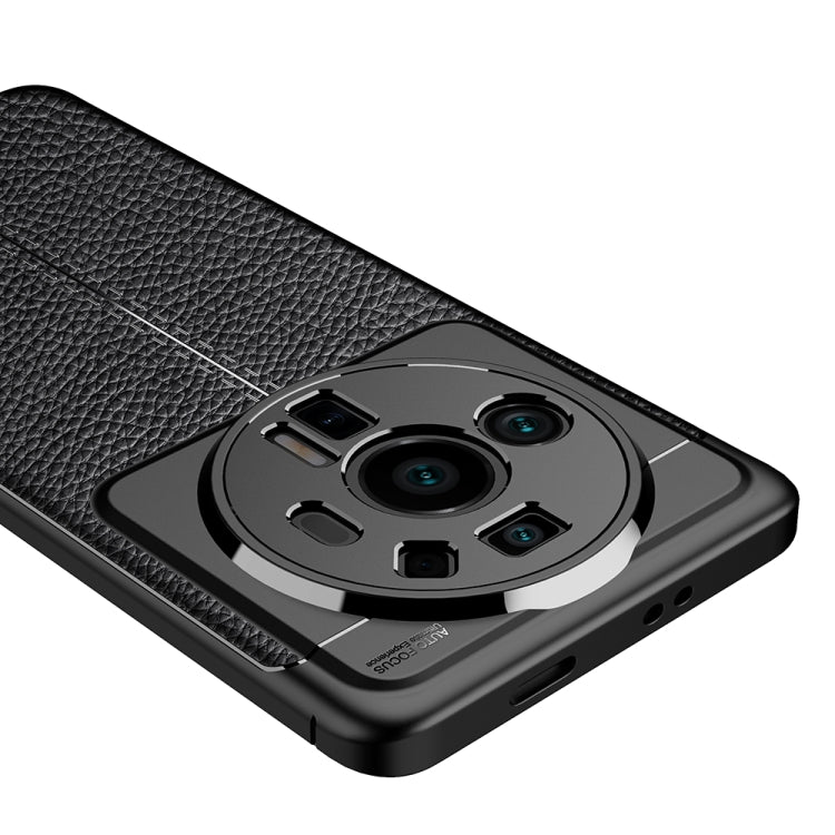 For Xiaomi Mi 12S Ultra 5G Litchi Texture TPU Shockproof Phone Case
