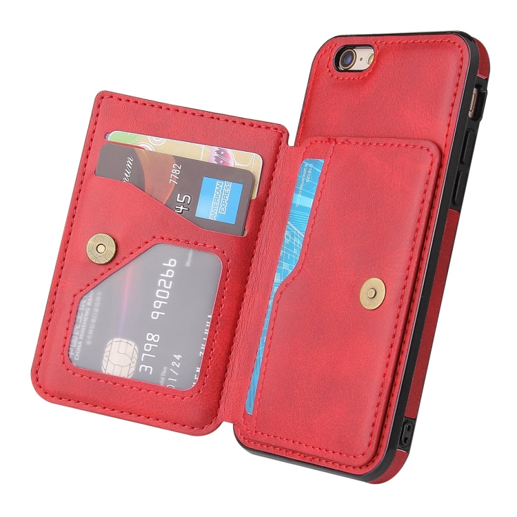 Calf Texture Magnetic Case For iPhone 6s Plus / 6 Plus