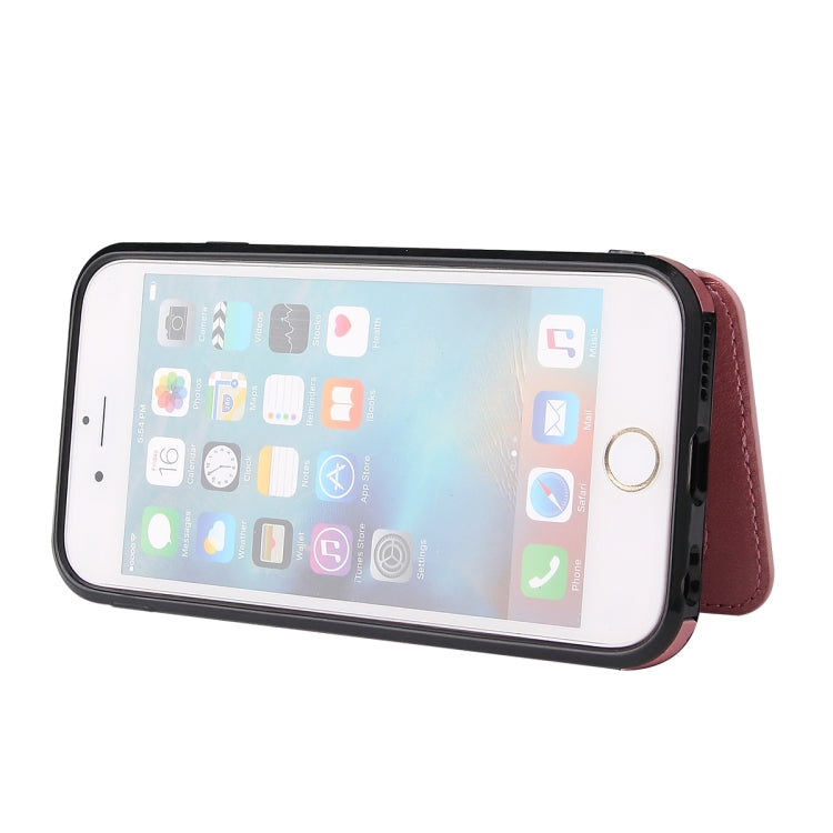 Calf Texture Magnetic Case For iPhone 6s Plus / 6 Plus