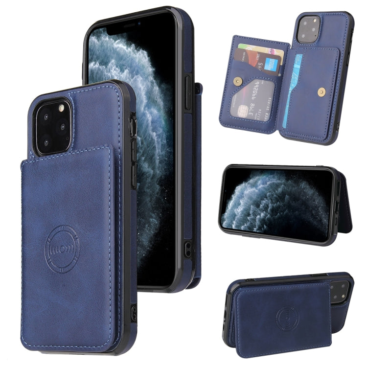 For iPhone 11 Calf Texture Magnetic Case