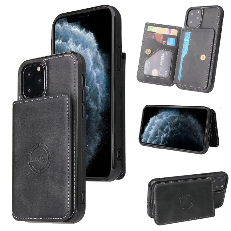For iPhone 11 Calf Texture Magnetic Case