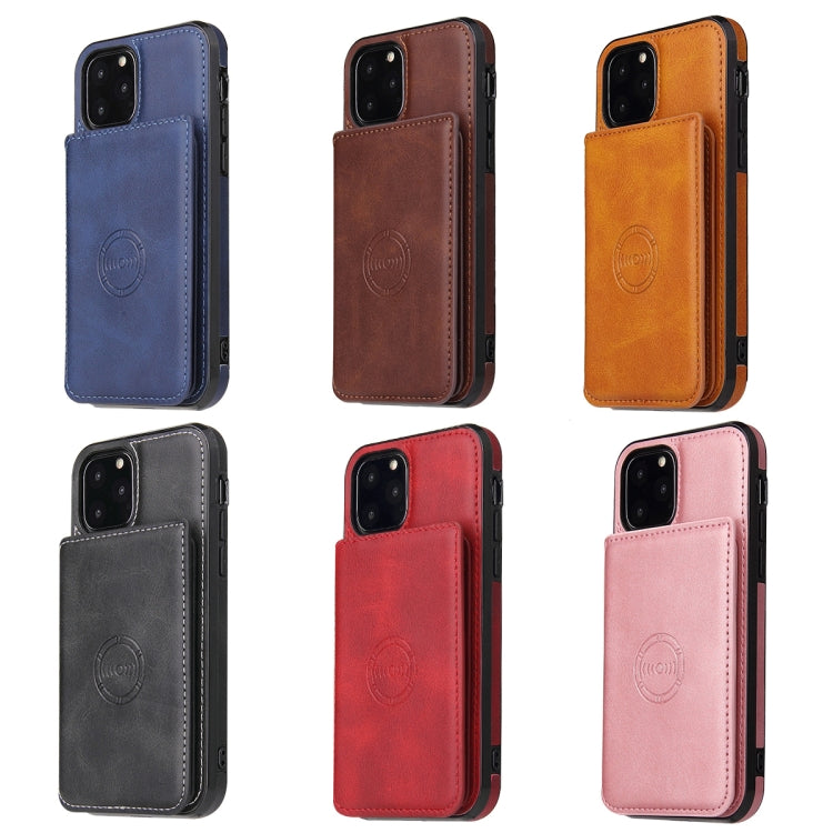 For iPhone 11 Calf Texture Magnetic Case