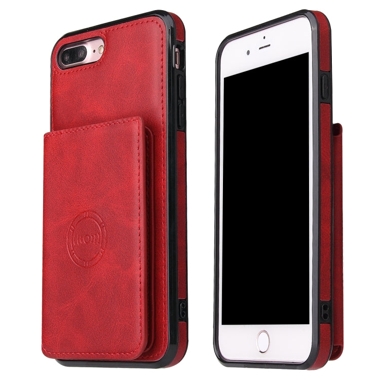 Calf Texture Magnetic Case For iPhone 8 Plus / 7 Plus