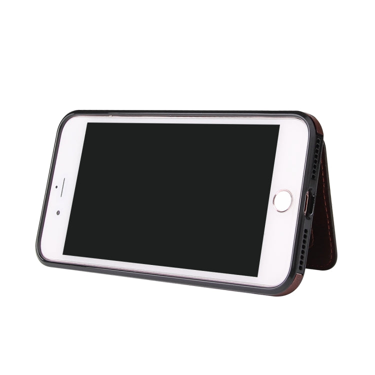 Calf Texture Magnetic Case For iPhone 8 Plus / 7 Plus