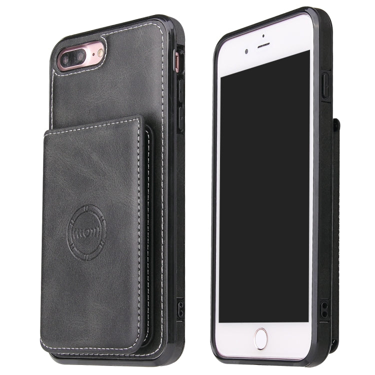 Calf Texture Magnetic Case For iPhone 8 Plus / 7 Plus