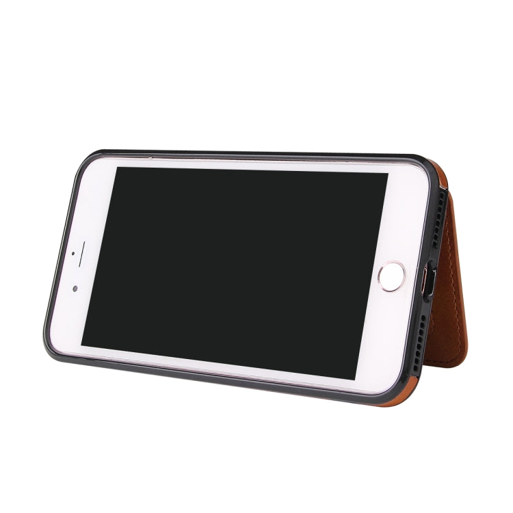 Calf Texture Magnetic Case For iPhone 8 Plus / 7 Plus