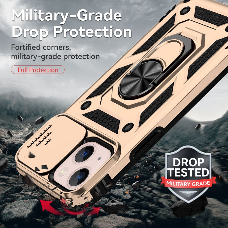 For iPhone 13 Sliding Camshield Holder Phone Case