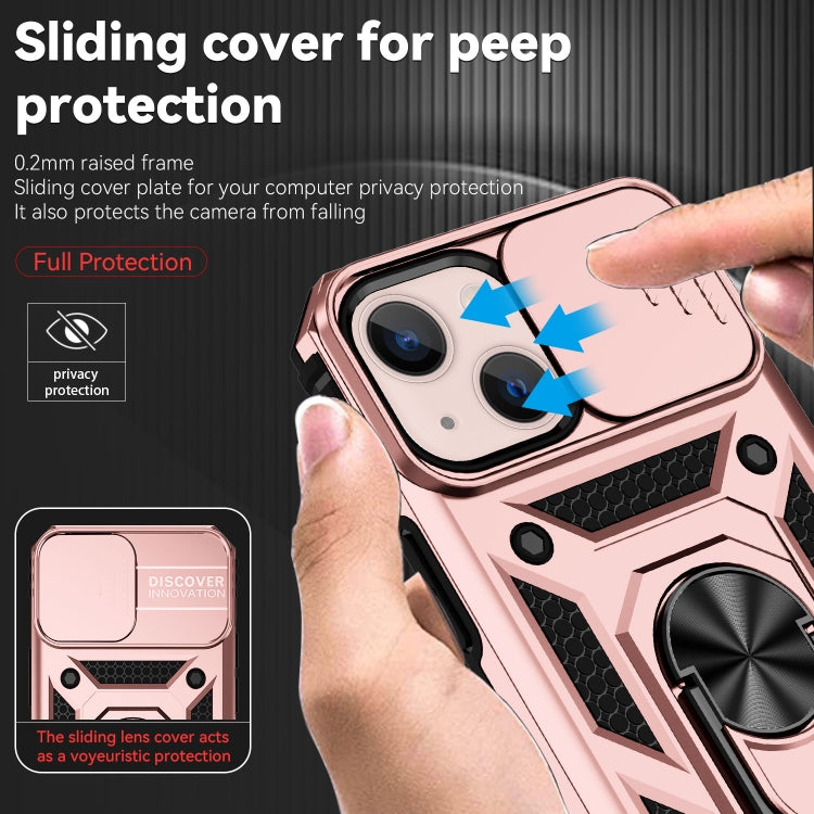 For iPhone 13 Sliding Camshield Holder Phone Case