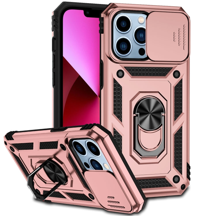 For iPhone 13 Pro Sliding Camshield Holder Phone Case