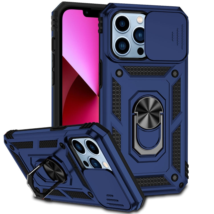 For iPhone 13 Pro Max Sliding Camshield Holder Phone Case