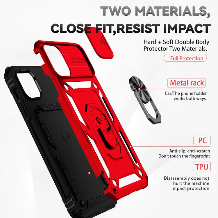 For iPhone 11 Sliding Camshield Holder Phone Case