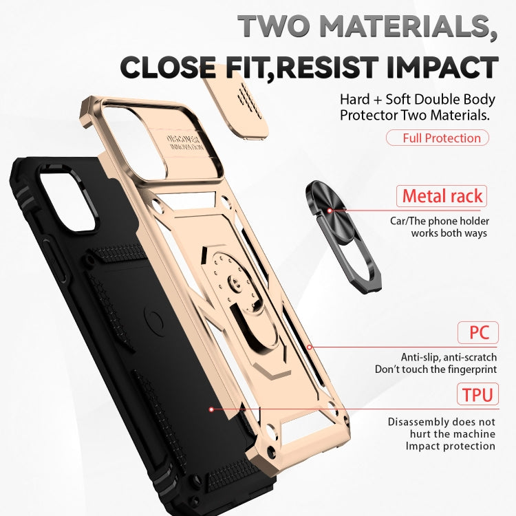 For iPhone 11 Sliding Camshield Holder Phone Case
