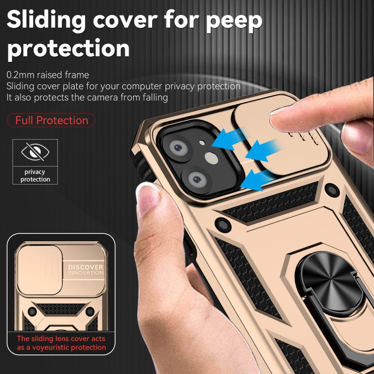 For iPhone 11 Sliding Camshield Holder Phone Case